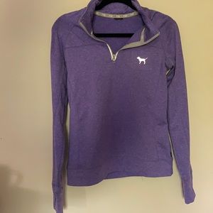 Victorias Secret PINK Athletic Quarter Zip